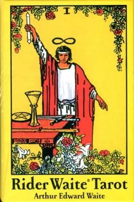 Rider Waite Tarot - karty. 78 karet a návod - Waite Arthur Edward