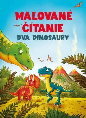 Dva dinosaury - Maľované čítanie