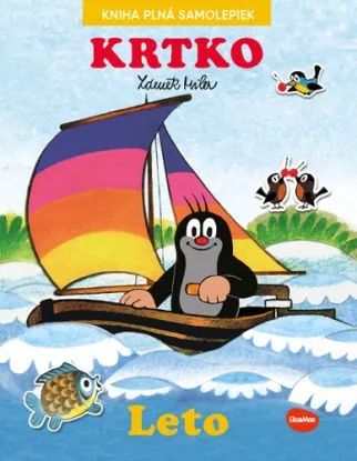 KRTKO a LETO - Kniha samolepiek - Alena Viltová, Ema Potužníková, Zdeněk Miler