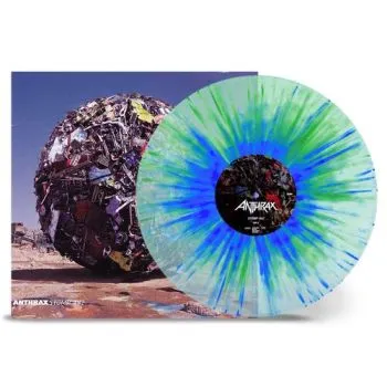 Anthrax - Stomp 442 (Clear/Blue/Green) LP - Anthrax