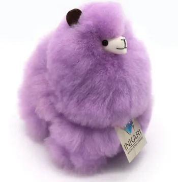 Plyšová hračka Alpaca SMALL – VIOLET - INKARI Alpaky
