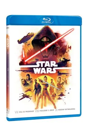Star Wars epizody VII-IX kolekce 6BD (3BD+3BD bonus)