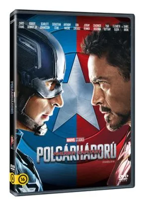 Amerika Kapitány: Polgárháború DVD (HU)