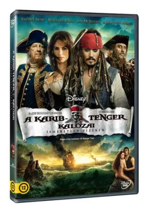 A Karib-tenger kalózai: Ismeretlen vizeken DVD (HU)
