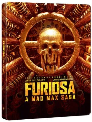 Furiosa: Sága Šíleného Maxe 2BD (UHD+BD) - steelbook - motiv Goldskull