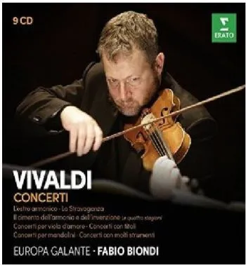 Biondi Fabio - Vivaldi: Concerti 9CD - Antonio Vivaldi