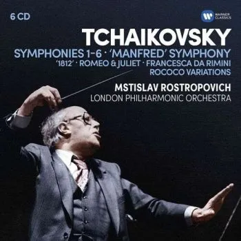 Rostropovich Mstislav - Tchaikovsky - Rostropovich: Symphonies 1-6, Manfred Symphony, Overtures, Rococo variations 6CD - Petr I. Čajkovskij