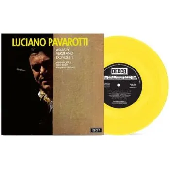 Pavarotti Luciano - Arias By Verdi & Donizetti (Yellow) LP - Luciano Pavarotti