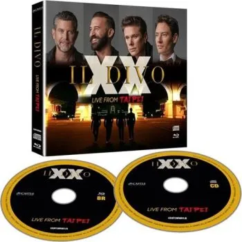 Il Divo - XX: Live From Taipei CD+BD - Il Divo