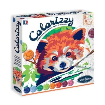 Colorizyy Maľovanie podľa čísel Červená Panda -Shiba