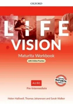 Life Vision Pre-Intermediate Workbook with On-line Practice Pack (SK Edition) - Helen Halliwell, Sarah Walker, Thomas Johannsen
