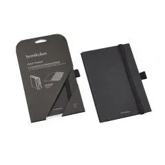 Patch Pocket, A5, Heritage Line Pure Semikolon, black