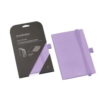 Patch Pocket, A5, Heritage Line Pure Semikolon, lilac Silk