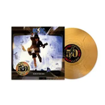 AC/DC - Blow Up Your Video (50th Anniversary Gold Metallic) LP - AC/DC