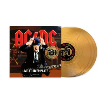 AC/DC - Live At River Plate (50th Anniversary Gold Metallic) 3LP - AC/DC