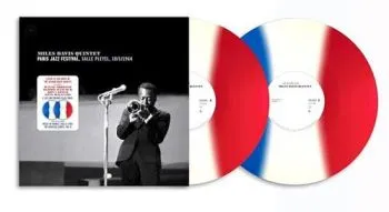 Davis Miles - Paris Jazz Festival, Salle Pleyel 10/1/1964 (Blue/White/Red) 2LP - Miles Davis