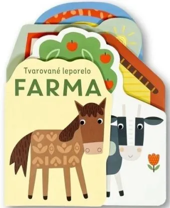 Tvarované leporelo: Farma - Sally Payne
