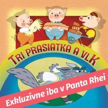 Rozprávka - Tri prasiatka a vlk 2LP