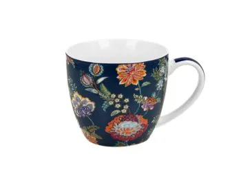 Klasický porcelánový hrnček Sahat Blue 460 ml