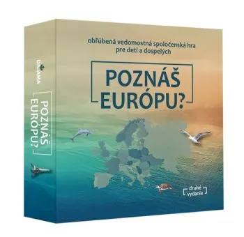 Dajama hra Poznáš Európu?, 2. vydanie - Daniela Kollárová, Juraj Kucharík