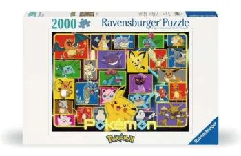 Puzzle Pokémon: Chyťte ich všetkých! 2000 Ravensburger - Ravensburger