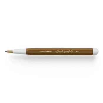 Guľôčkové pero LEUCHTTURM1917 Drehgriffel Nr. 1, Spice Brown (atrament kráľovská modrá)