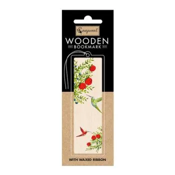 Drevená záložka Kolibríky Cozywood
