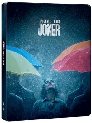 Joker: Folie a Deux BD+DVD (Combo pack) - steelbook - motiv Rain BD