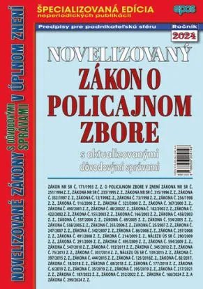Novelizovaný zákon o policajnom zbore 12/2024