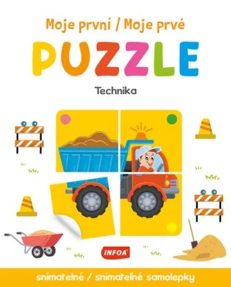 Moje první PUZZLE - Technika (CZ/SK vydanie)