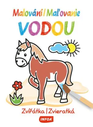 Malování vodou / Maľovanie -BO-Zvířátka / Zvieratká (CZ/SK vydanie)