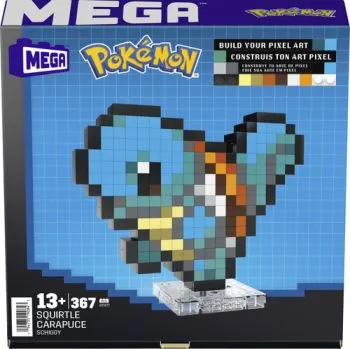 MEGA Pokémon pixel art - Squirtle Mattel