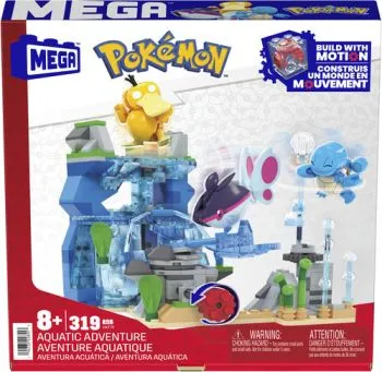 MEGA Pokémon pohyblivé vodné dobrodružstvo Mattel