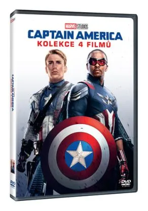 Captain America kolekce 1.-4. 4DVD