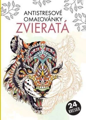 Zvieratá - Antistresové omaľovánky