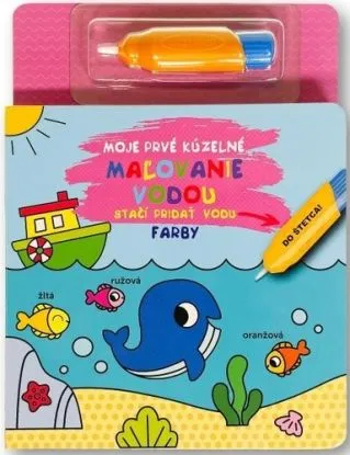 Moje prvé kúzelné maľovanie vodou - Farby