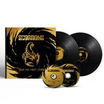 Scorpions - From The First Sting (Deluxe Edition) (Black & Sparkling Silver) 2LP+2CD - Scorpions