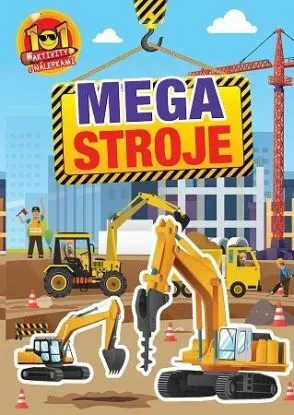 Megastroje - 101 aktivity s nálepkami