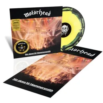 Motörhead - No Sleep 'Til Hammersmith (50th Anniversary Splatter Edition + Poster) LP - Motörhead