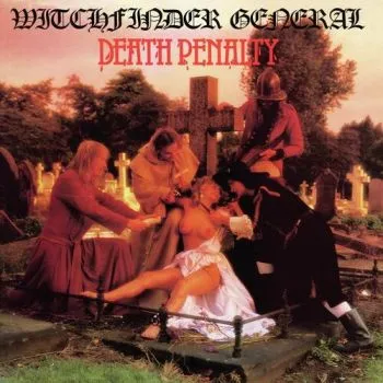Witchfinder General - Death Penalty (Orange/Yellow Splatter) LP - Witchfinder General