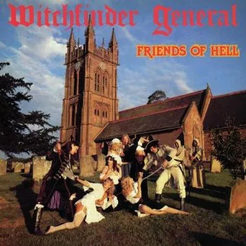 Witchfinder General - Friends Of Hell (Red/Orange/White Splatter) LP - Witchfinder General