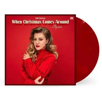 Clarkson Kelly - When Christmas Comes Around Again (Red/White) LP - Kelly Clarkson