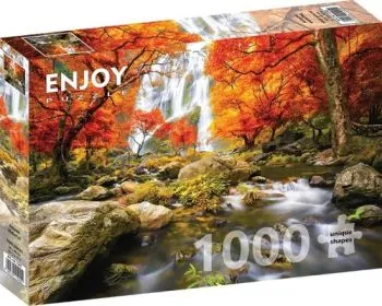 Puzzle Jesenný vodopád