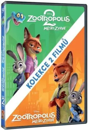 Zootropolis: Město zvířat kolekce 1.+ 2. kolekce 2DVD