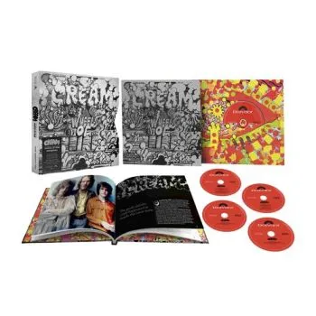 Cream - Wheels Of Fire: Live At The Fillmore & Winterland (Remastered) (Limited Super Deluxe Edition) 5CD - Cream