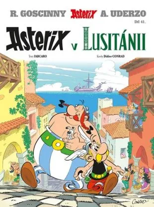Asterix 41 - Asterix v Lusitánii - René Goscinny, Fabcaro, Michal Lázňovský, Albert Uderzo