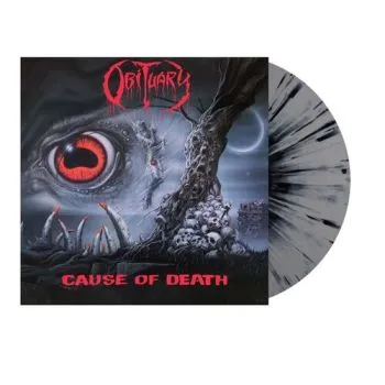 Obituary - Cause Of Death (Remastered) (Grey with Black Splatter) LP - Obituary