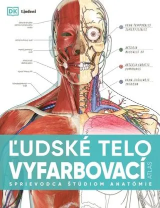 Ľudské telo - vyfarbovací atlas