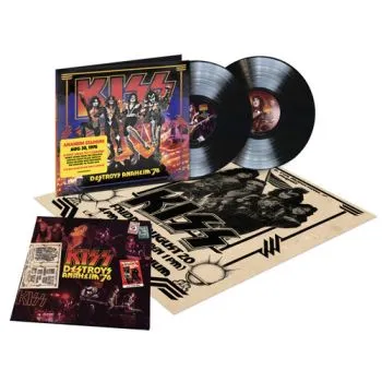 Kiss - Destroys Anaheim '76 2LP - Kiss