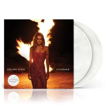 Dion Céline - Courage (Limited Paris Edition) (Pearl White) 2LP - Celine Dion